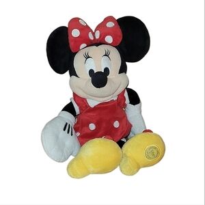 Disney Minnie Mouse Plush Toy - Red and Yellow